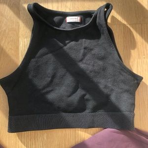 Aritzia SUNDAY BEST Black Sports Bra Top